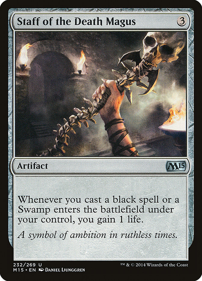 Staff of the Death Magus [Magic 2015] | Local Legends