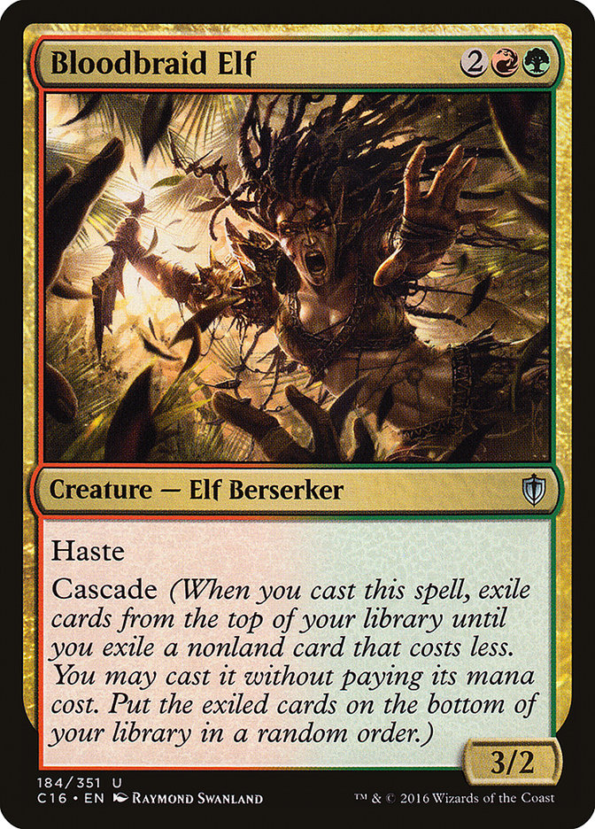 Bloodbraid Elf [Commander 2016] | Golgari Games