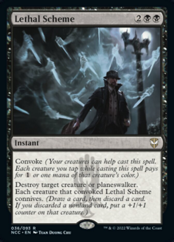 Lethal Scheme [Streets of New Capenna Commander] | Local Legends
