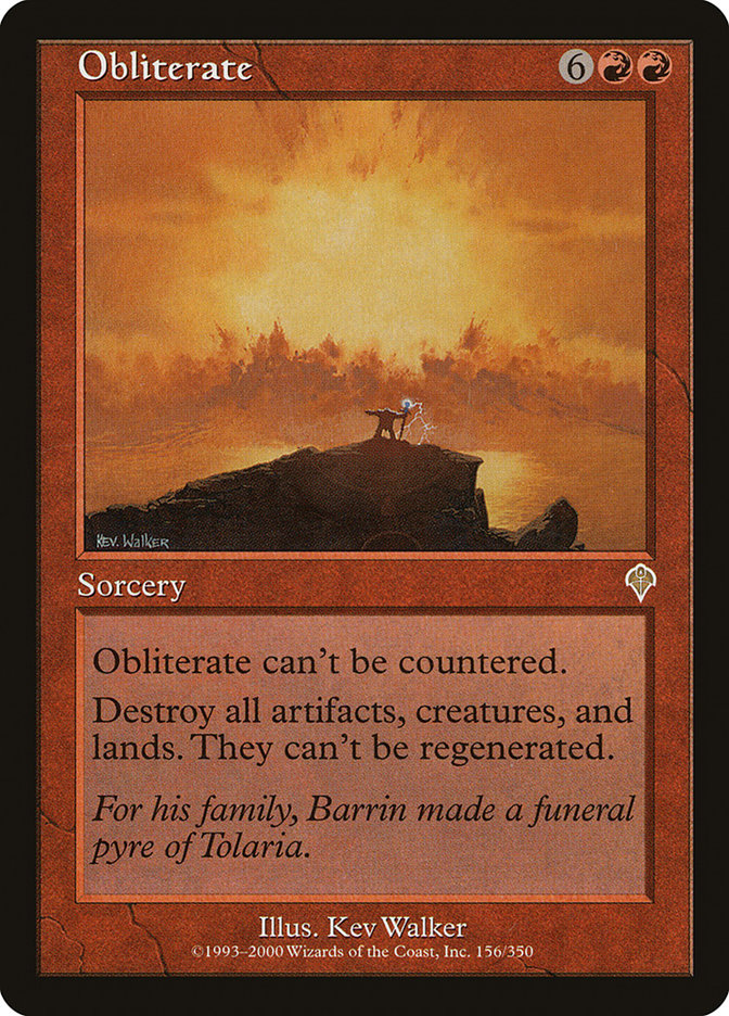Obliterate [Invasion] | Local Legends