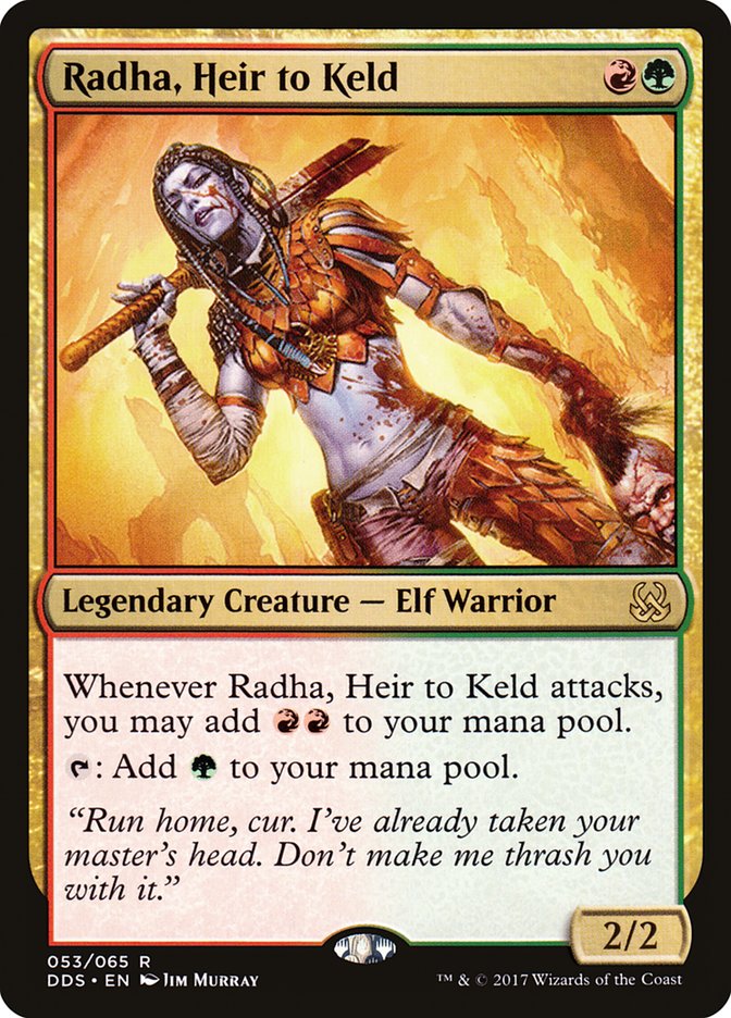 Radha, Heir to Keld [Duel Decks: Mind vs. Might] | Local Legends