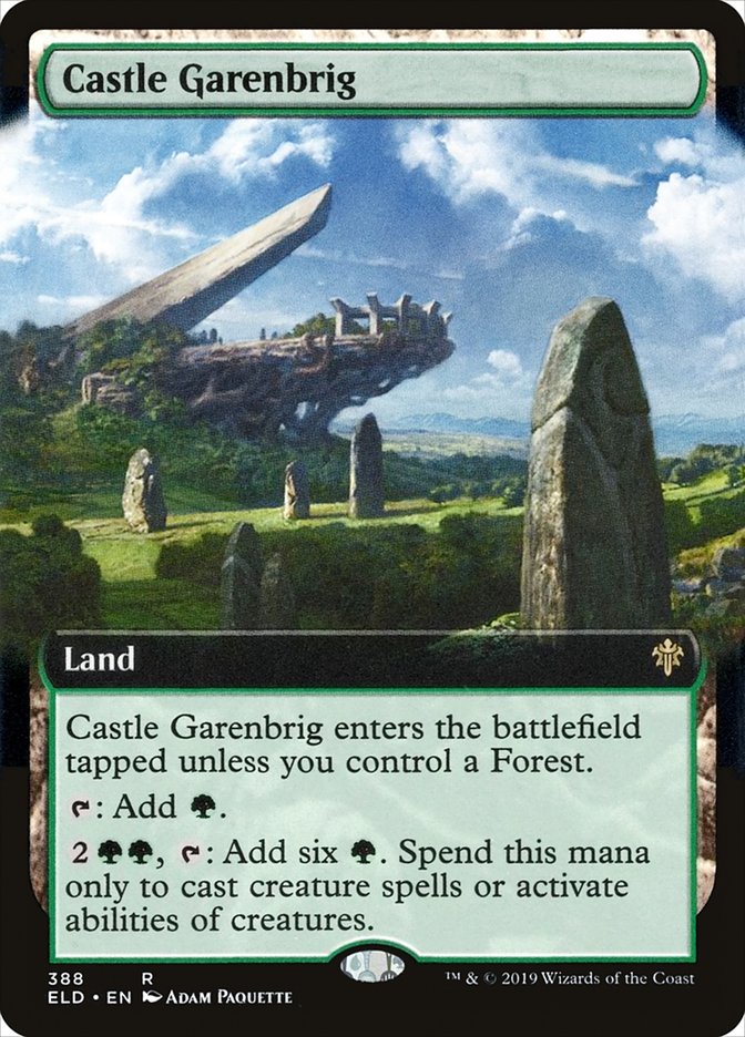 Castle Garenbrig (Extended Art) [Throne of Eldraine] | Local Legends