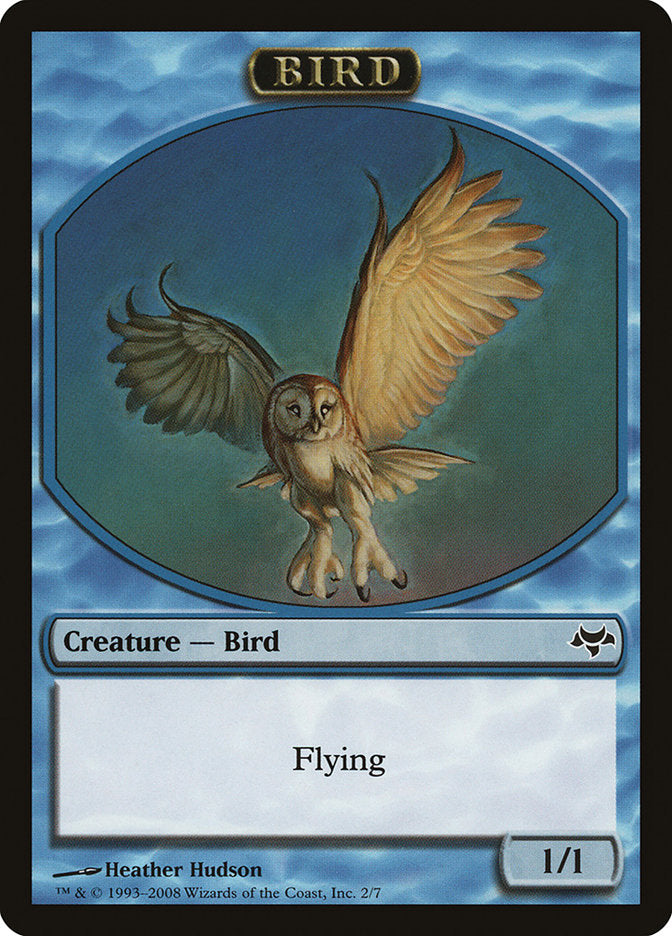 Bird Token [Eventide Tokens] | Golgari Games