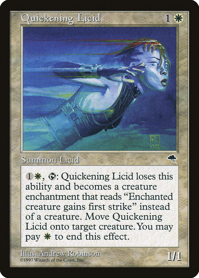 Quickening Licid [Tempest] | Golgari Games