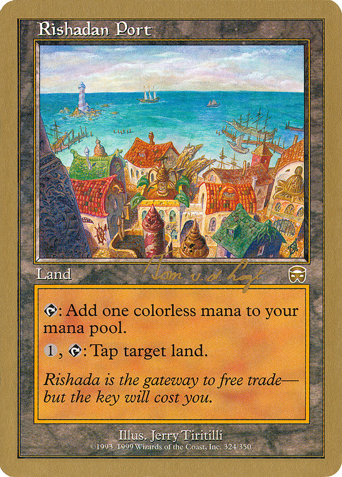 Rishadan Port (Tom van de Logt) [World Championship Decks 2000] | Golgari Games