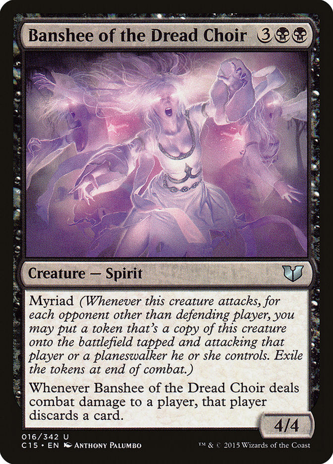 Banshee of the Dread Choir [Commander 2015] | Golgari Games