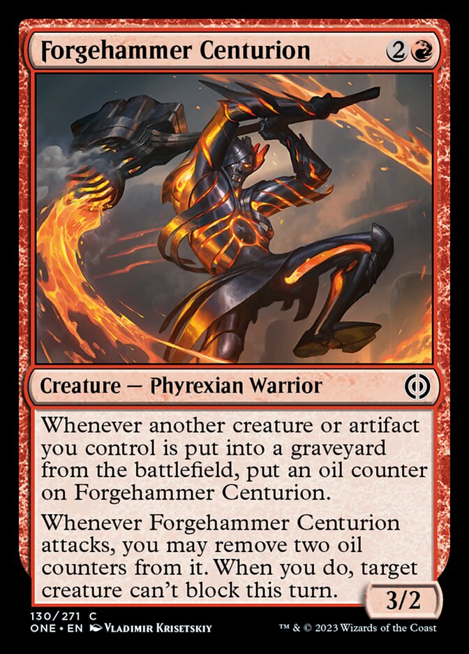 Forgehammer Centurion [Phyrexia: All Will Be One] | Golgari Games