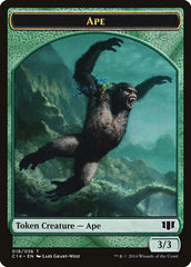 Ape // Zombie (011/036) Double-sided Token [Commander 2014 Tokens] | Golgari Games