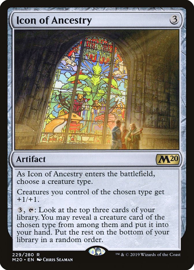 Icon of Ancestry [Core Set 2020] | Local Legends