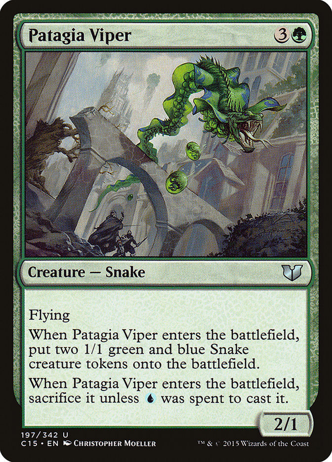 Patagia Viper [Commander 2015] | Golgari Games