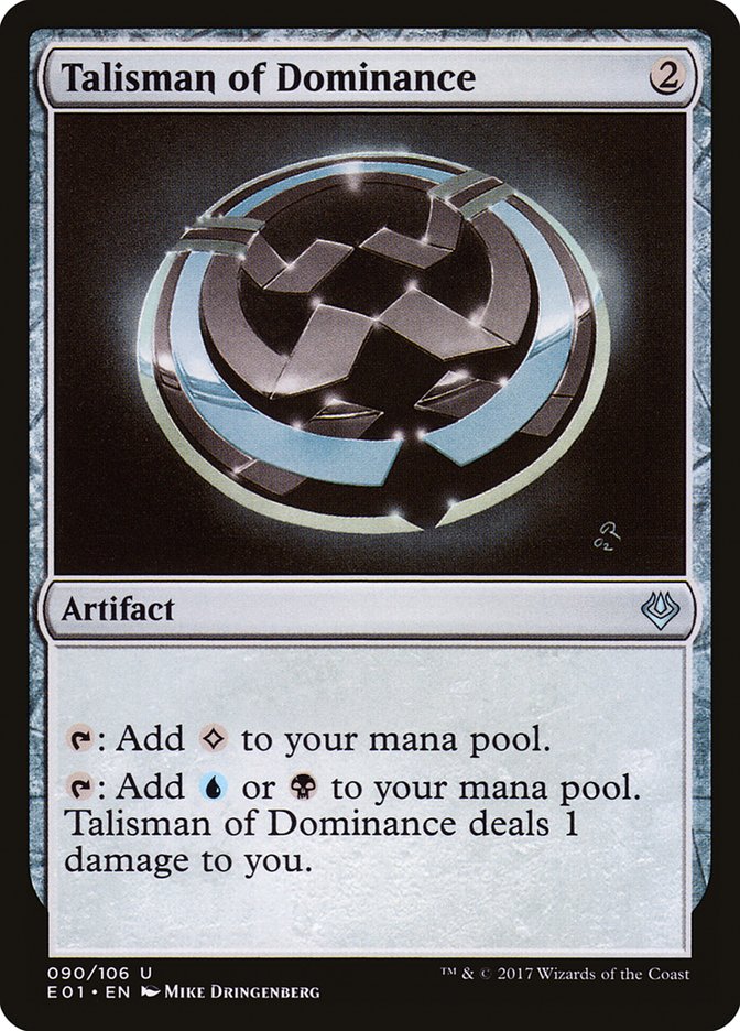 Talisman of Dominance [Archenemy: Nicol Bolas] | Golgari Games