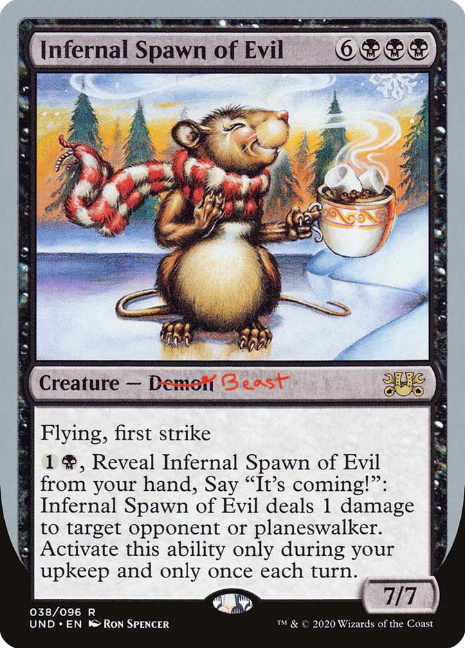 Infernal Spawn of Evil [Unsanctioned] | Local Legends