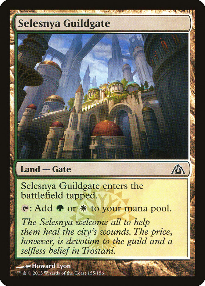 Selesnya Guildgate [Dragon's Maze] | Golgari Games