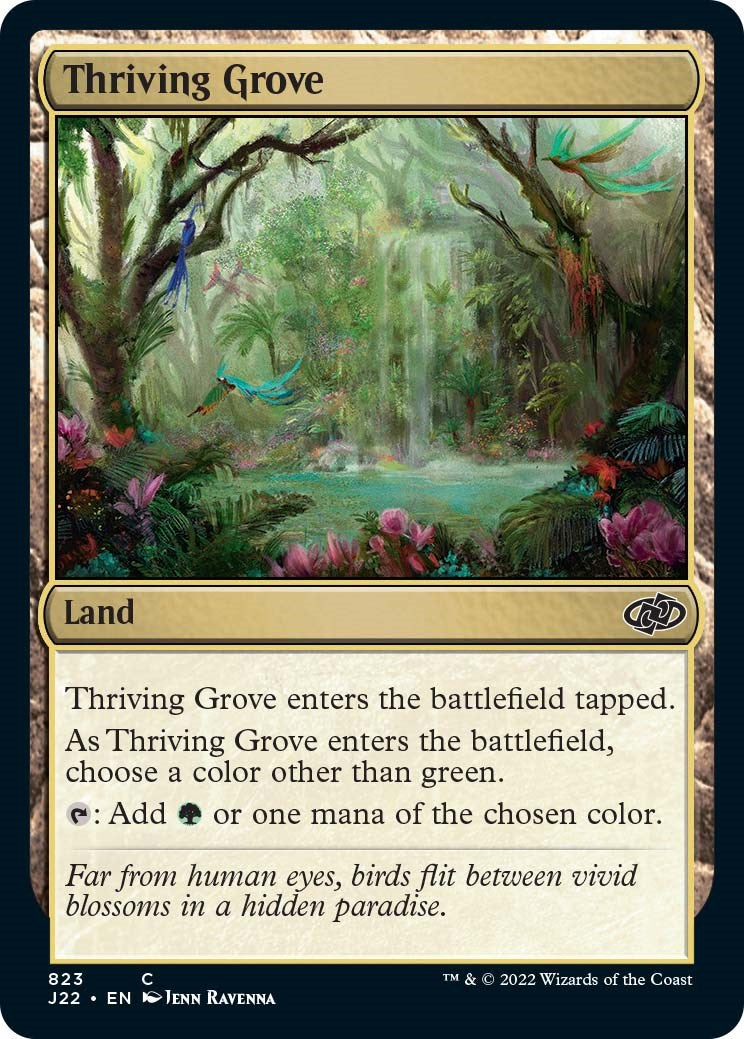 Thriving Grove [Jumpstart 2022] | Golgari Games