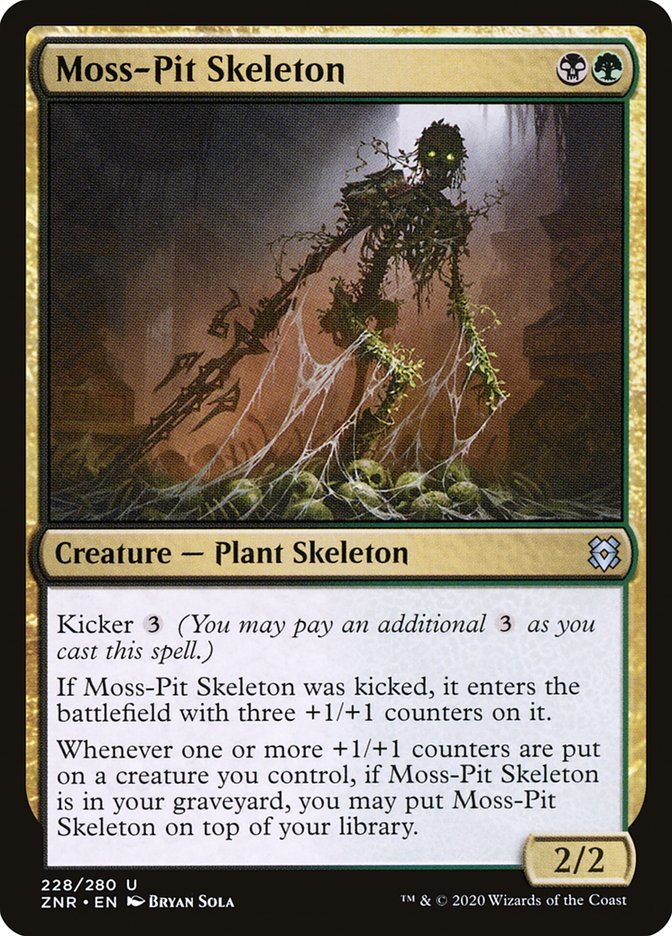 Moss-Pit Skeleton [Zendikar Rising] | Local Legends