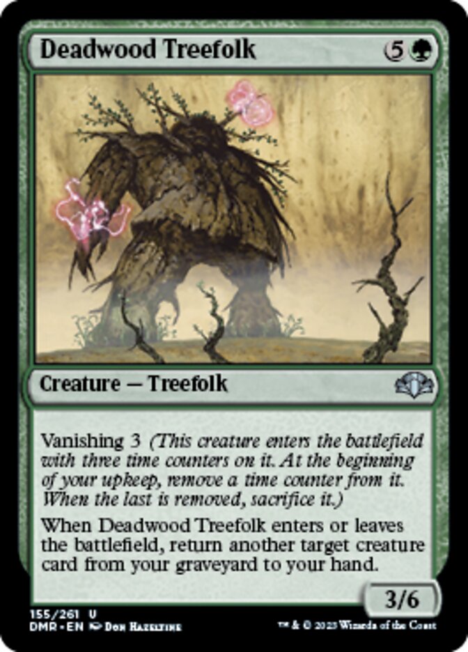 Deadwood Treefolk [Dominaria Remastered] | Golgari Games