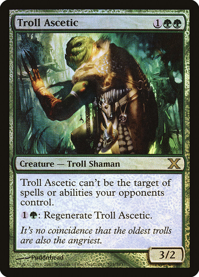 Troll Ascetic (Premium Foil) [Tenth Edition] | Local Legends