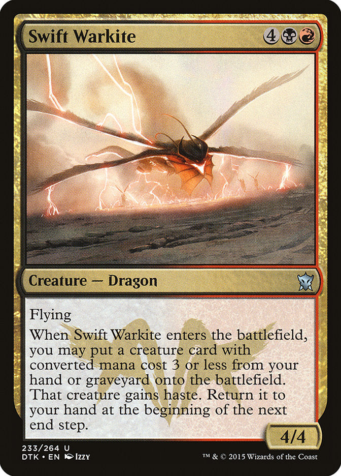 Swift Warkite [Dragons of Tarkir] | Golgari Games