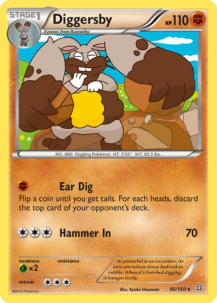 Diggersby (90/160) [XY: Primal Clash] | Golgari Games