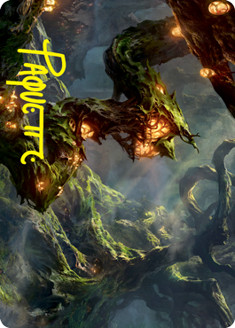 Forest Art Card (Gold-Stamped Signature) [Strixhaven: School of Mages Art Series] | Local Legends