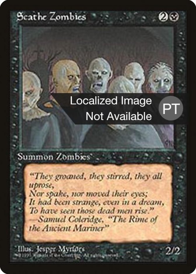 Scathe Zombies [Fourth Edition (Foreign Black Border)] | Golgari Games