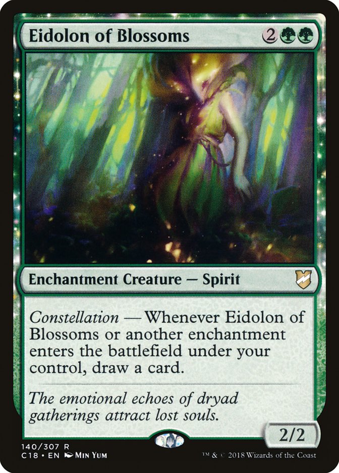 Eidolon of Blossoms [Commander 2018] | Golgari Games