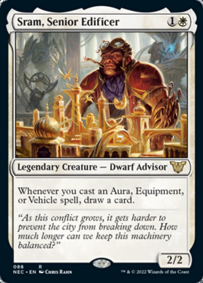 Sram, Senior Edificer [Kamigawa: Neon Dynasty Commander] | Golgari Games