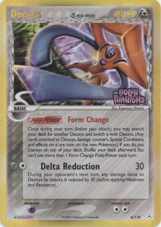 Deoxys (4/110) (Delta Species) (Stamped) [EX: Holon Phantoms] | Golgari Games