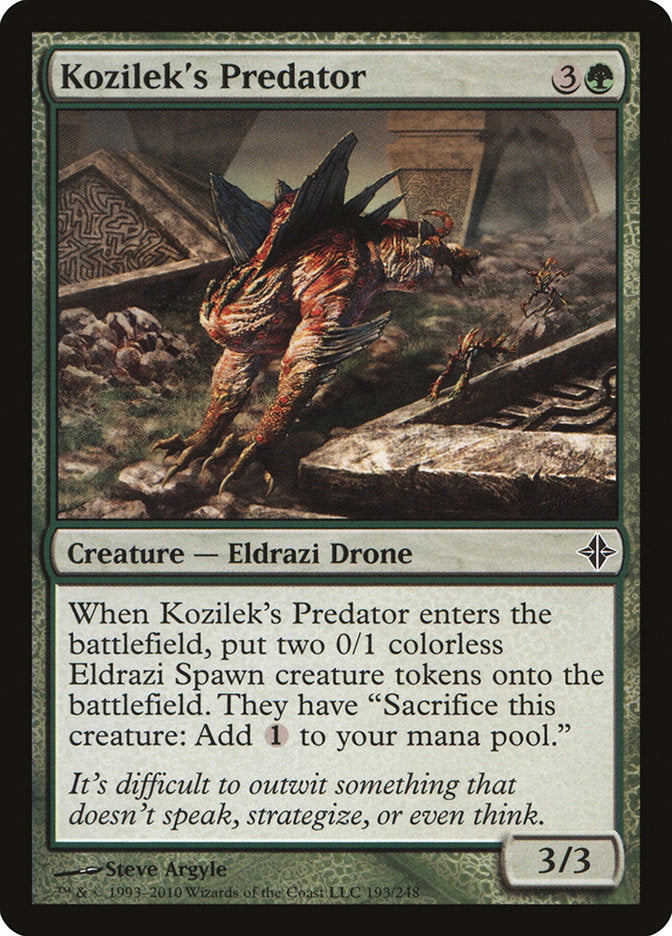 Kozilek's Predator [Rise of the Eldrazi] | Local Legends