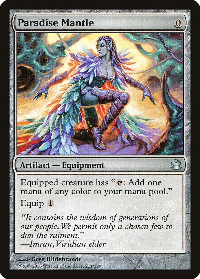 Paradise Mantle [Modern Masters] | Local Legends