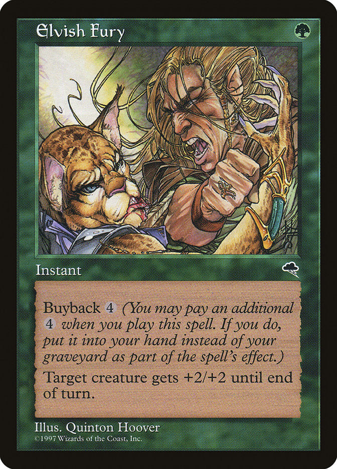 Elvish Fury [Tempest] | Local Legends
