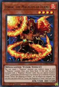 Zoroa, the Magistus of Flame [GEIM-EN002] Ultra Rare | Golgari Games