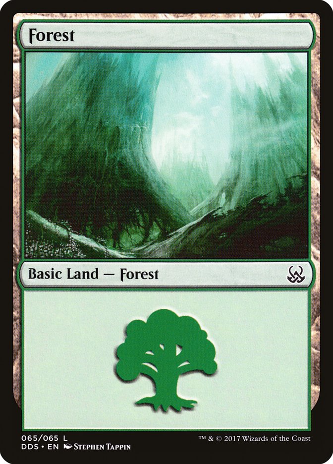 Forest (65) [Duel Decks: Mind vs. Might] | Local Legends