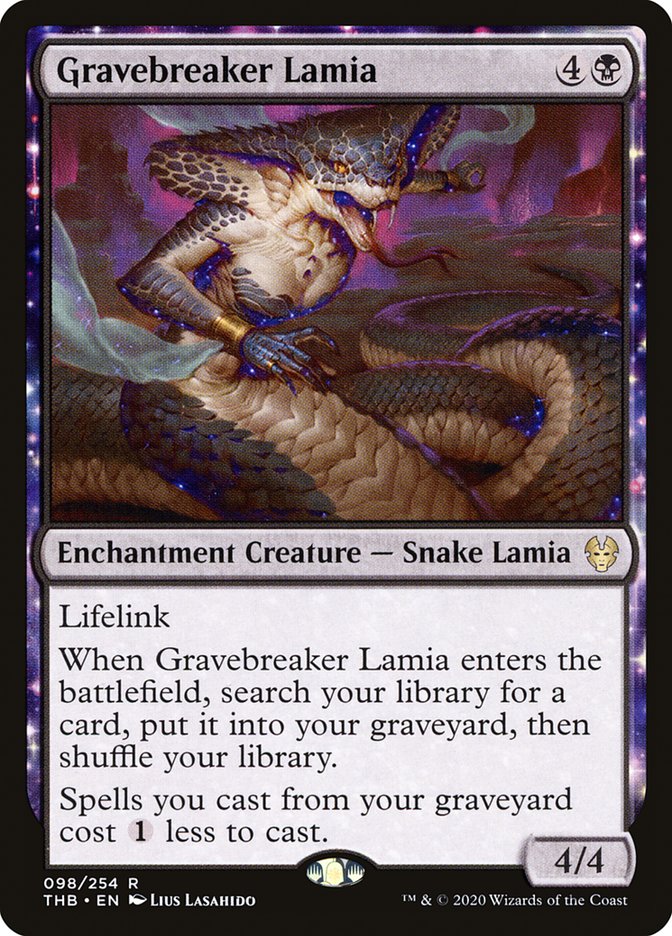 Gravebreaker Lamia [Theros Beyond Death] | Golgari Games