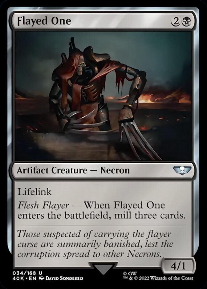 Flayed One (Surge Foil) [Universes Beyond: Warhammer 40,000] | Local Legends