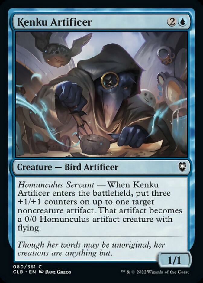 Kenku Artificer [Commander Legends: Battle for Baldur's Gate] | Local Legends