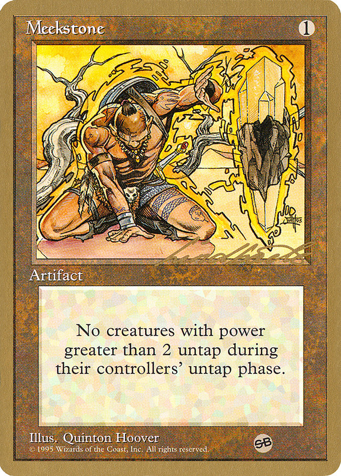Meekstone (Leon Lindback) (SB) [Pro Tour Collector Set] | Local Legends