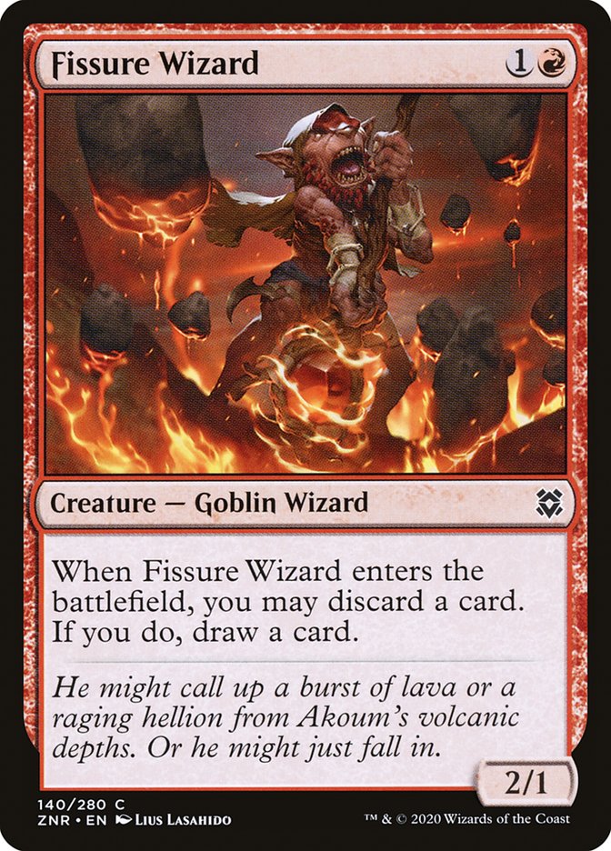 Fissure Wizard [Zendikar Rising] | Golgari Games