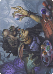 Warteye Witch // Warteye Witch [Modern Horizons Art Series] | Golgari Games