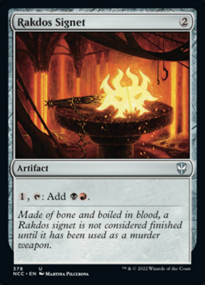 Rakdos Signet [Streets of New Capenna Commander] | Local Legends