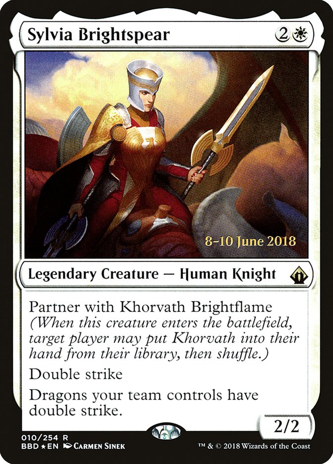 Sylvia Brightspear [Battlebond Prerelease Promos] | Local Legends