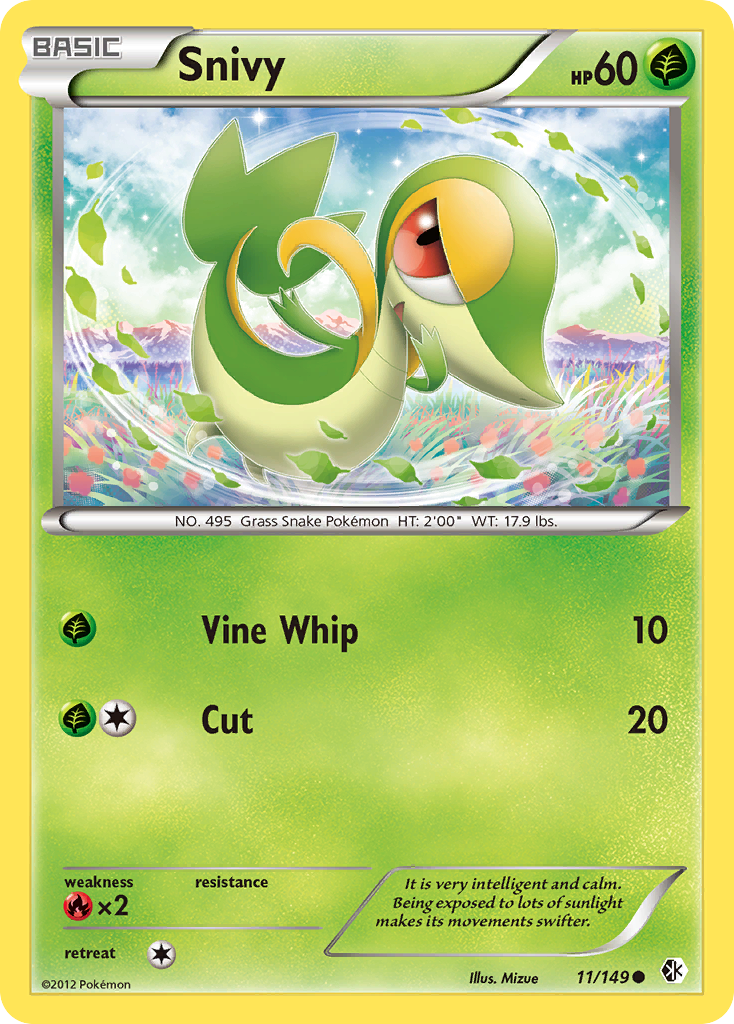 Snivy (11/149) [Black & White: Boundaries Crossed] | Local Legends