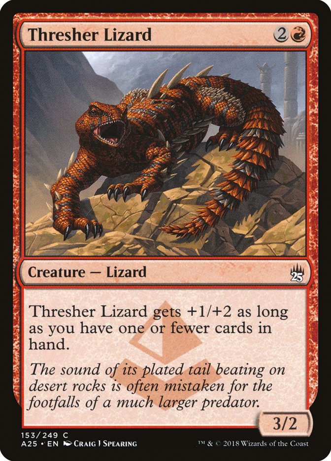 Thresher Lizard [Masters 25] | Golgari Games