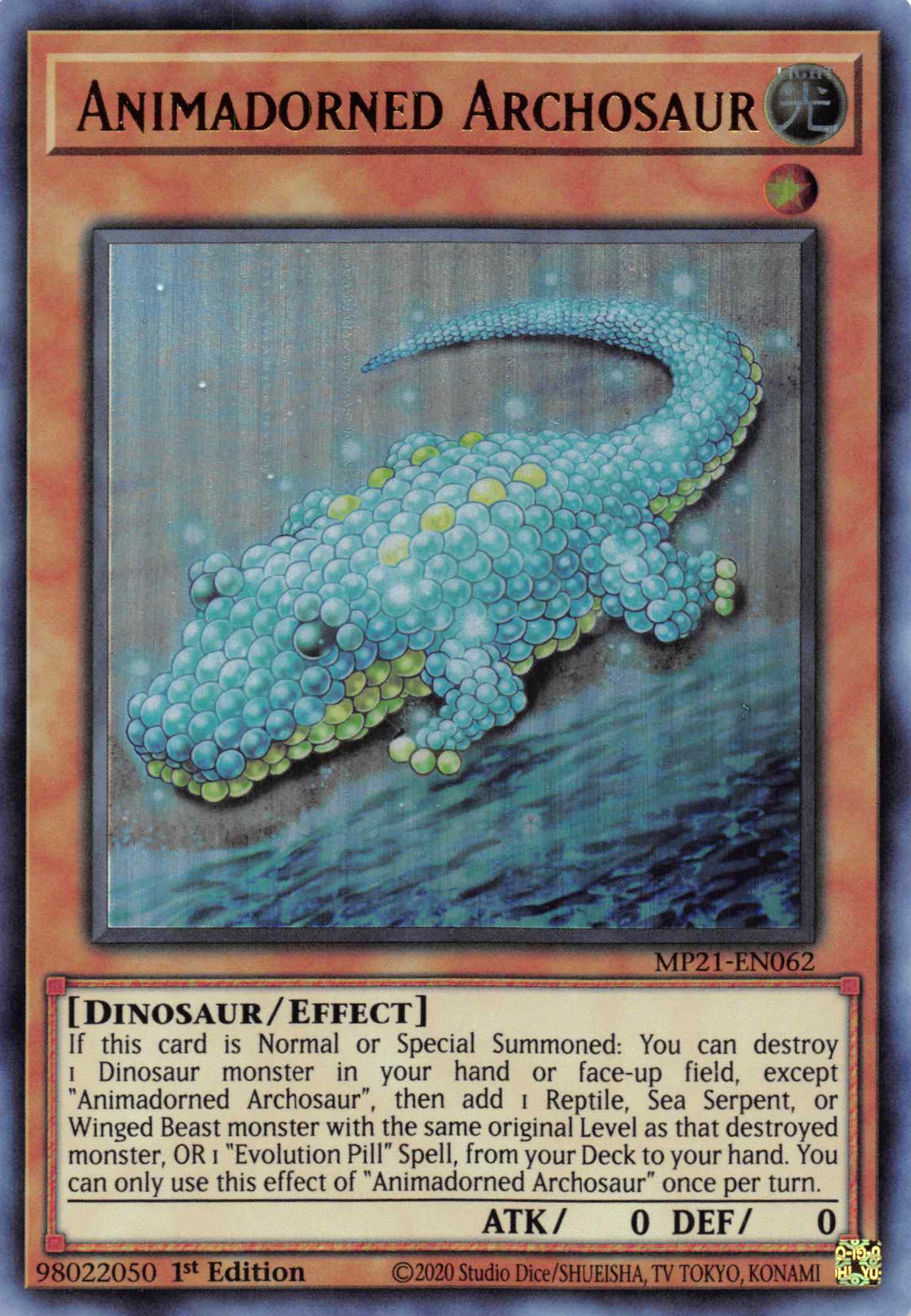 Animadorned Archosaur [MP21-EN062] Ultra Rare | Golgari Games