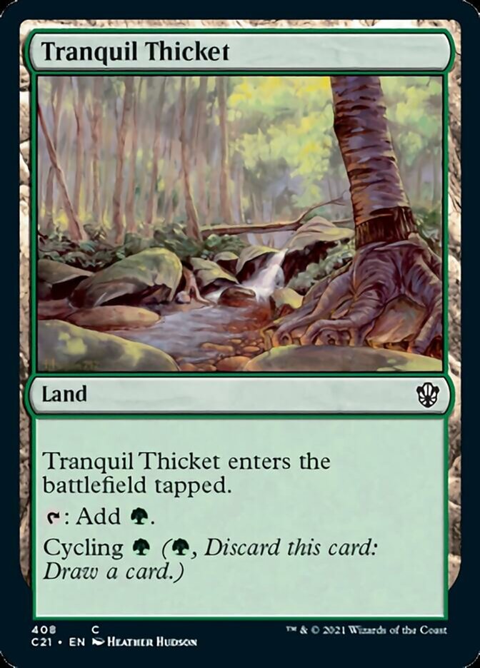 Tranquil Thicket [Commander 2021] | Golgari Games