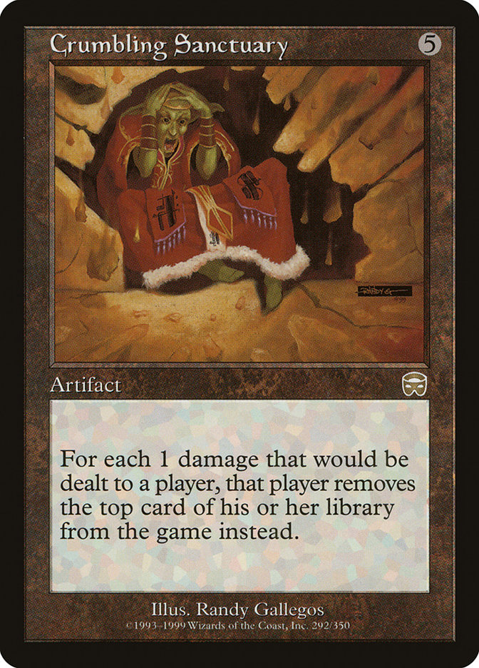 Crumbling Sanctuary [Mercadian Masques] | Local Legends