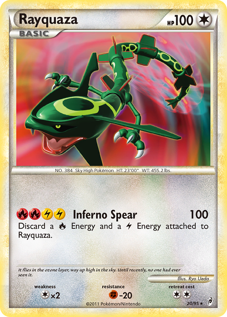 Rayquaza (20/95) [HeartGold & SoulSilver: Call of Legends] | Golgari Games