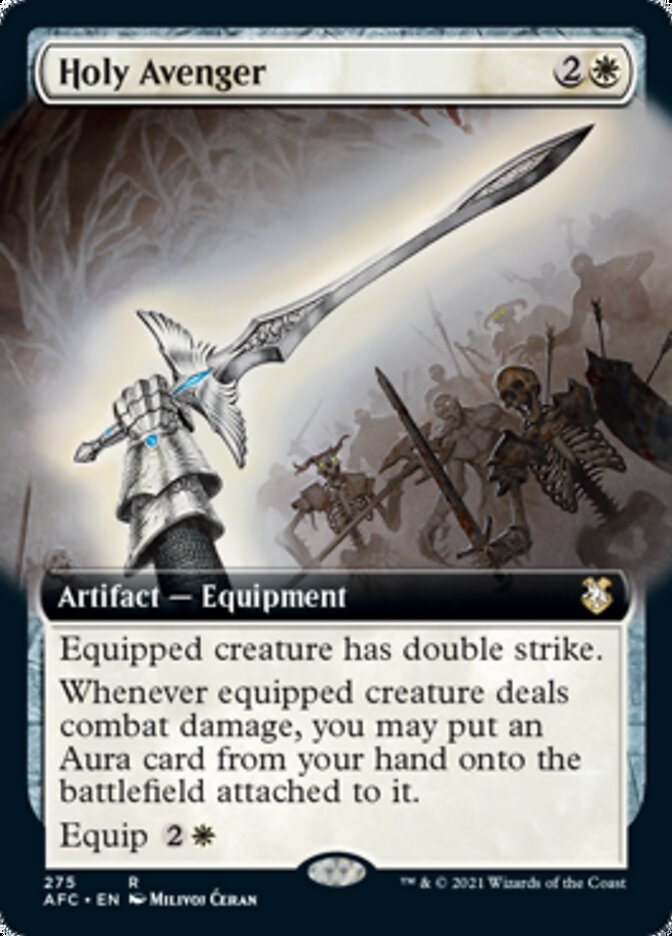 Holy Avenger (Extended Art) [Dungeons & Dragons: Adventures in the Forgotten Realms Commander] | Local Legends