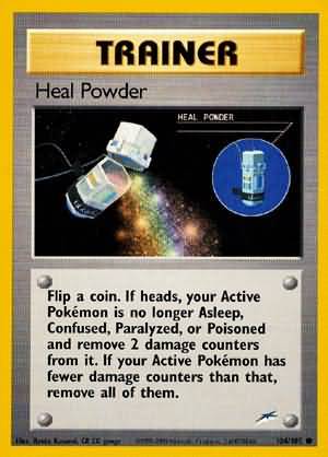 Heal Powder (104/105) [Neo Destiny Unlimited] | Golgari Games