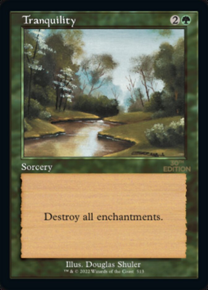 Tranquility (Retro) [30th Anniversary Edition] | Local Legends